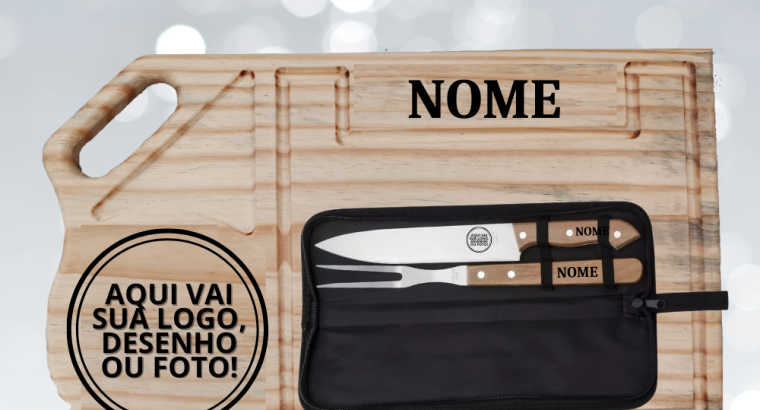Kit Churrasco Premium Personalizado