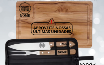 Kit Churrasco Grill 1 Personalizado